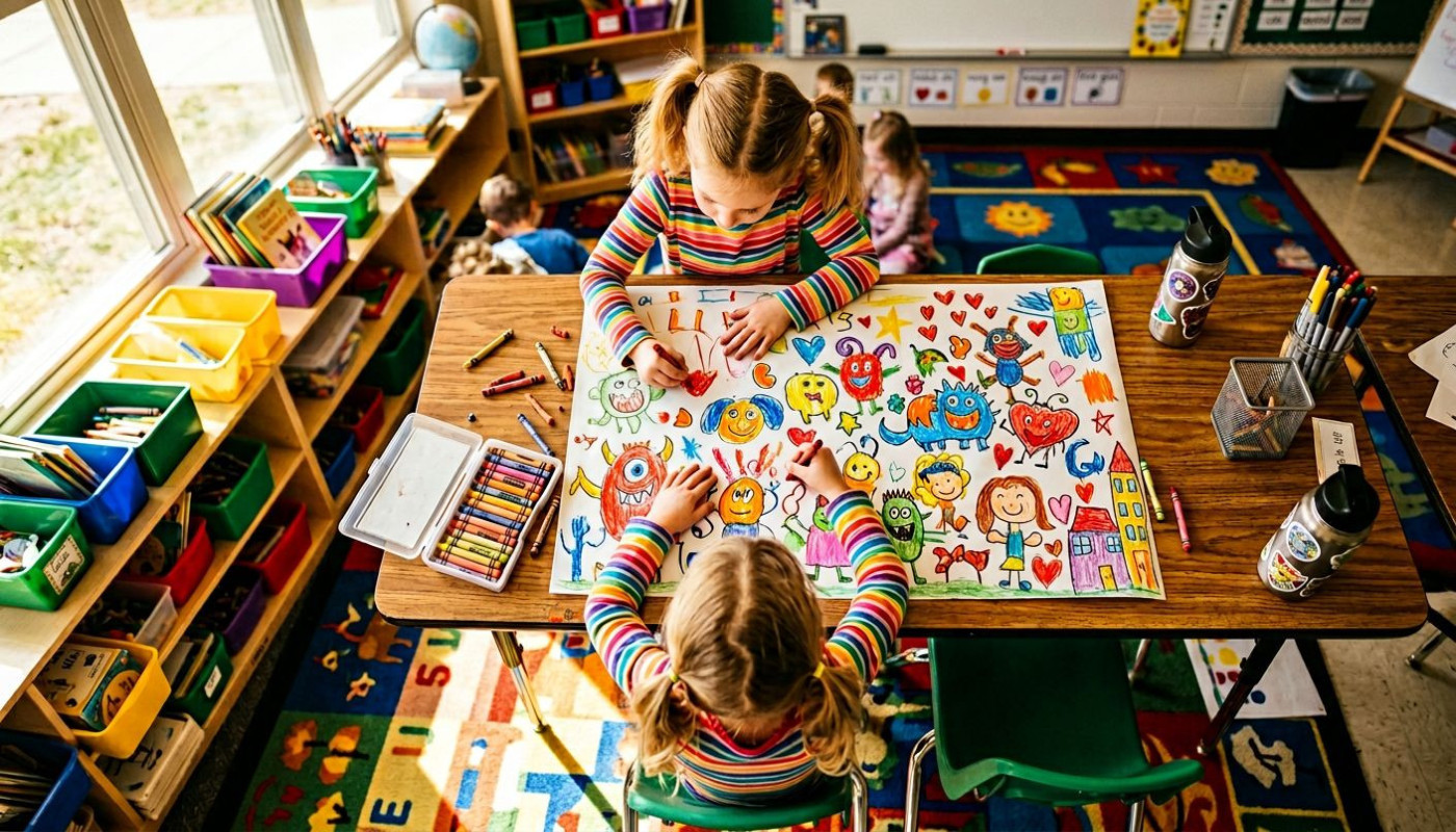 Comment les dessins de personnages stimulent-ils la créativité chez les enfants ?