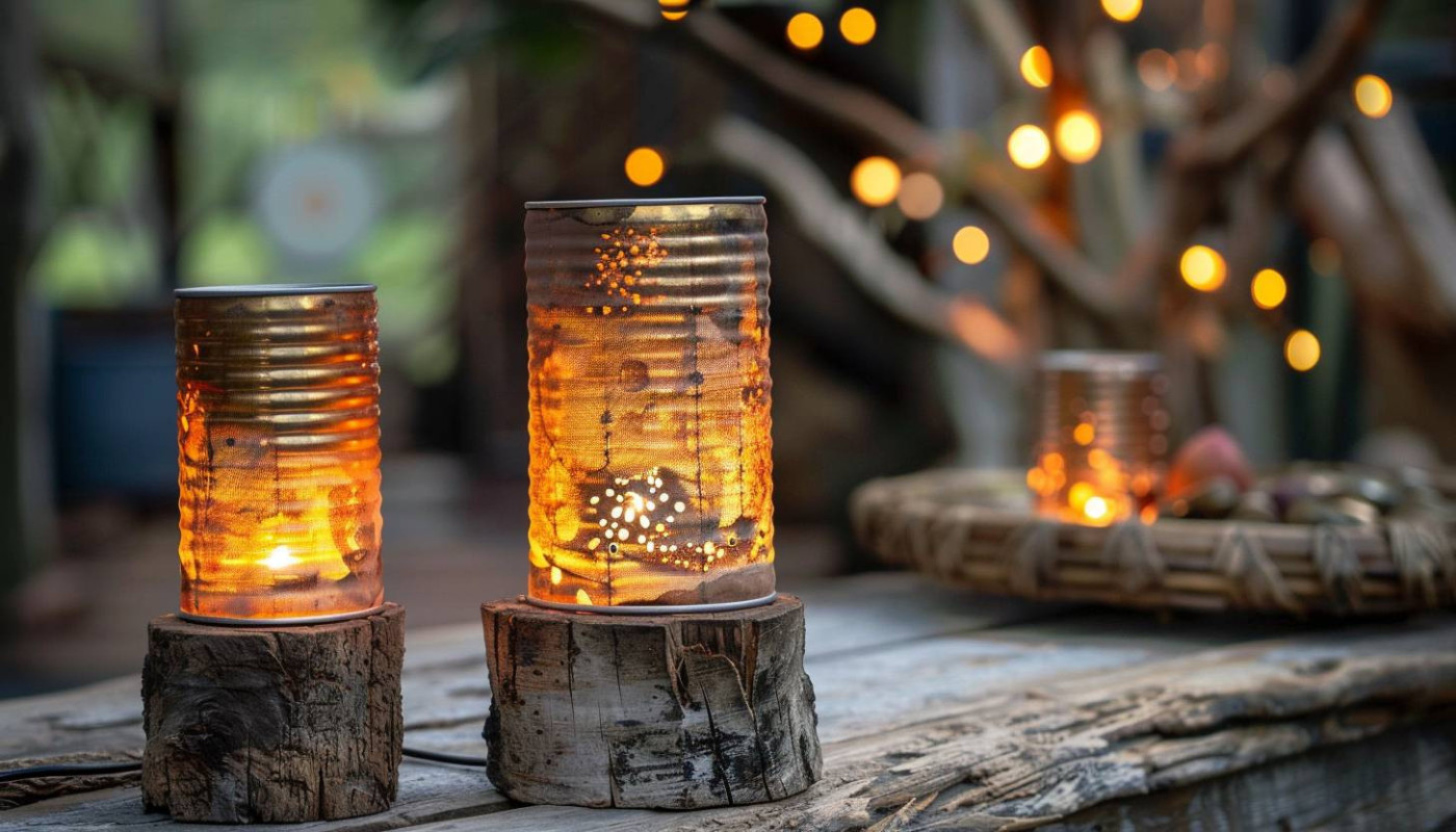 Création de lampes à partir de matériaux recyclés : étapes et idées